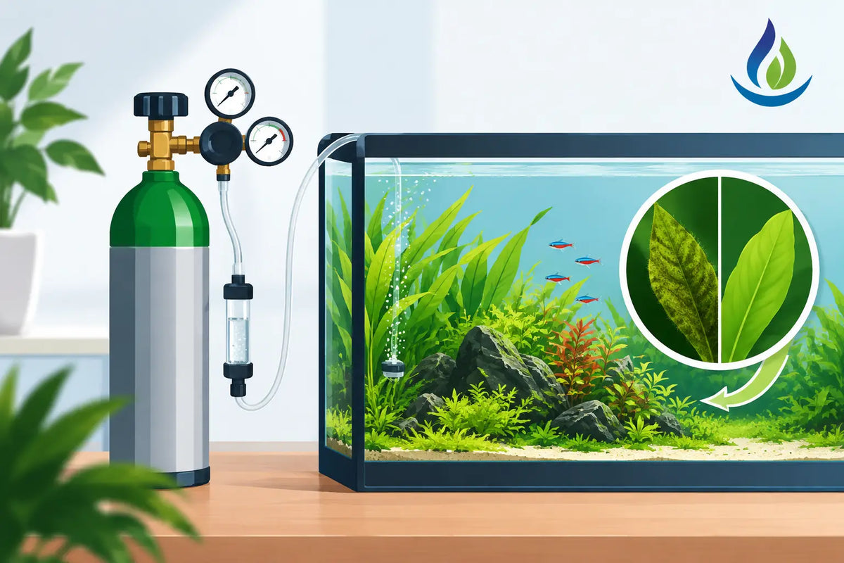 CO2 Anlage richtig einstellen und Algen bremsen