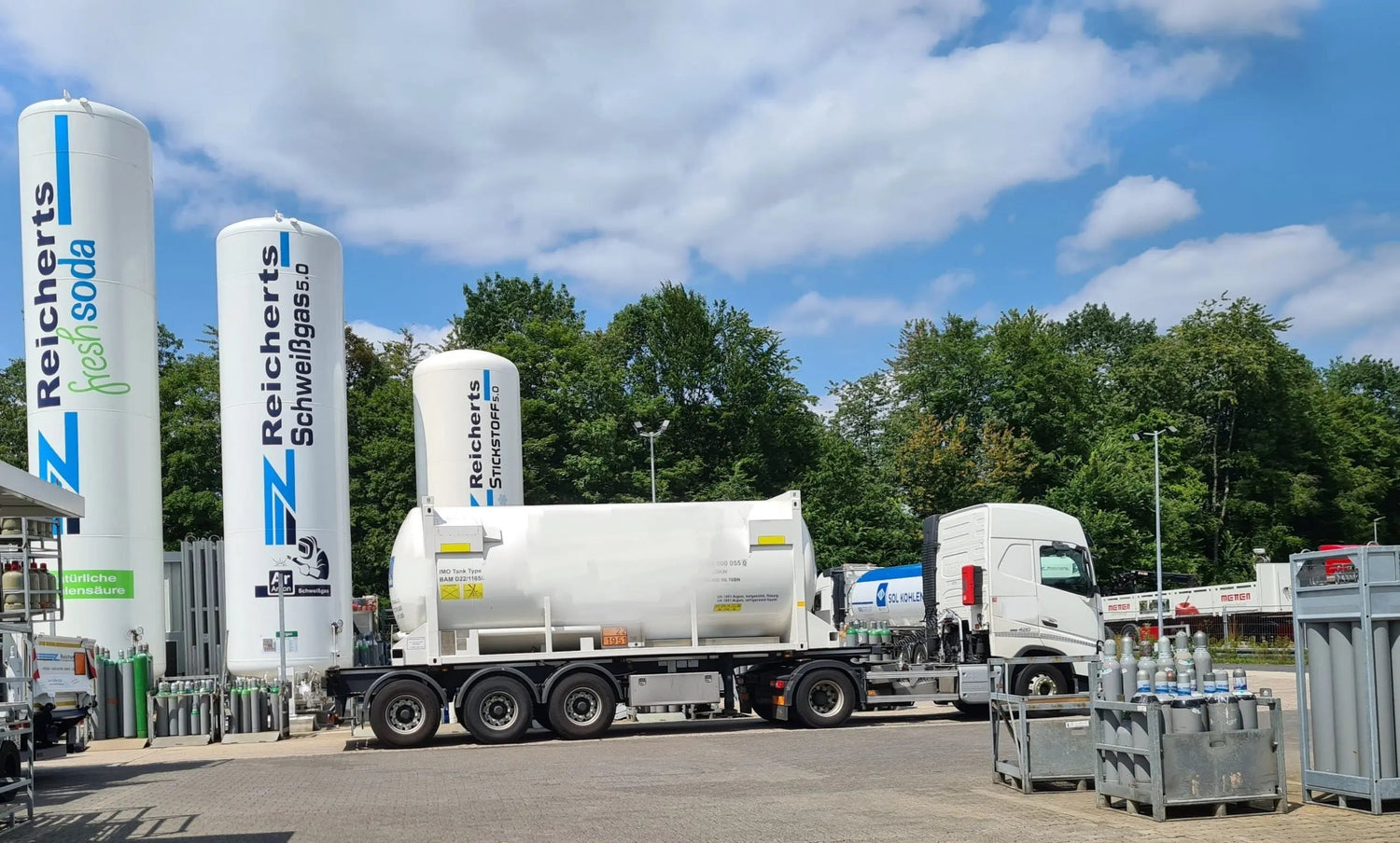 Argon Schweißgas Lieferung - Reicherts Flüssiggas GmbH