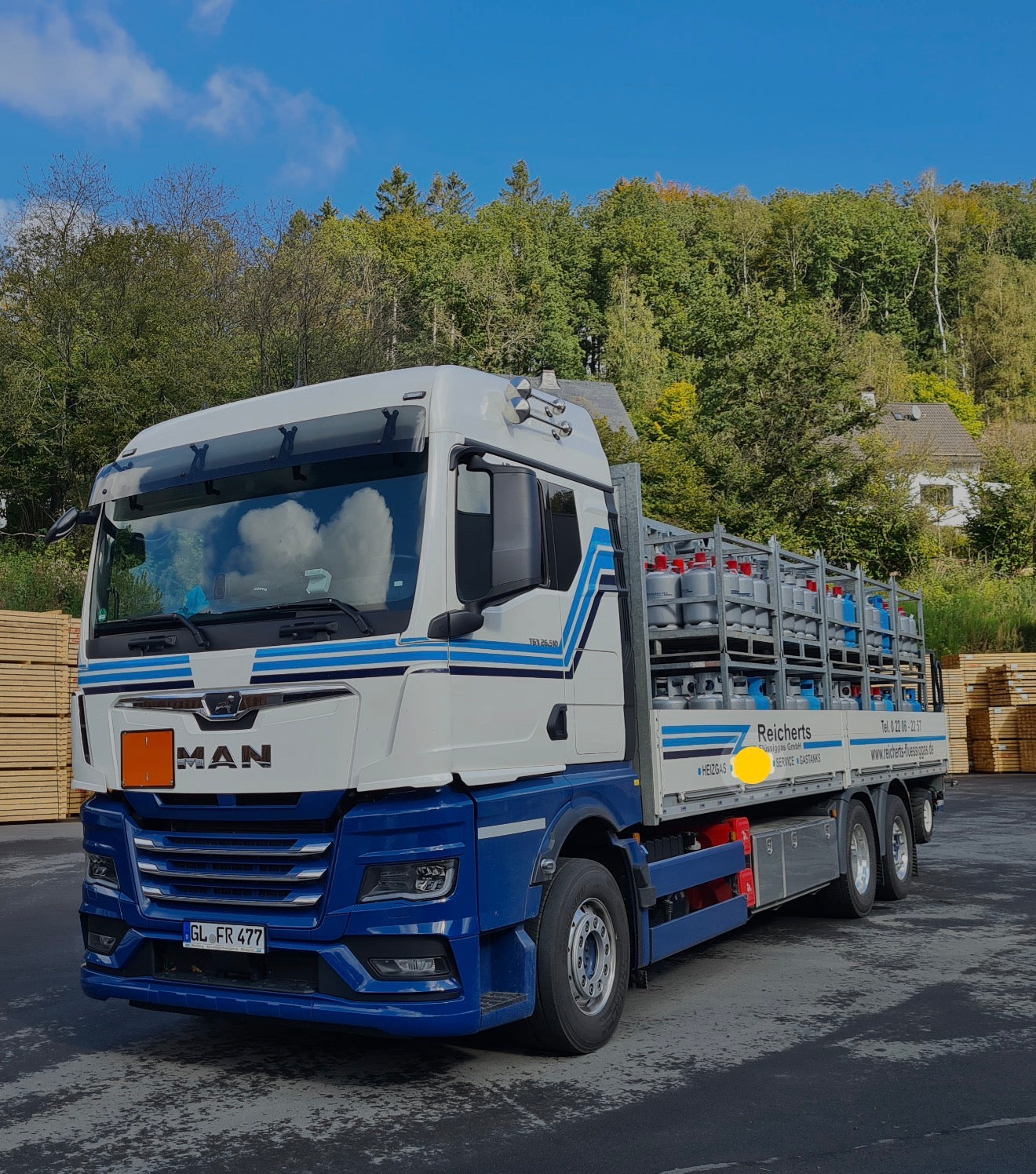 11 kg Propangas Gasflaschen, direkt vom Füllwerk