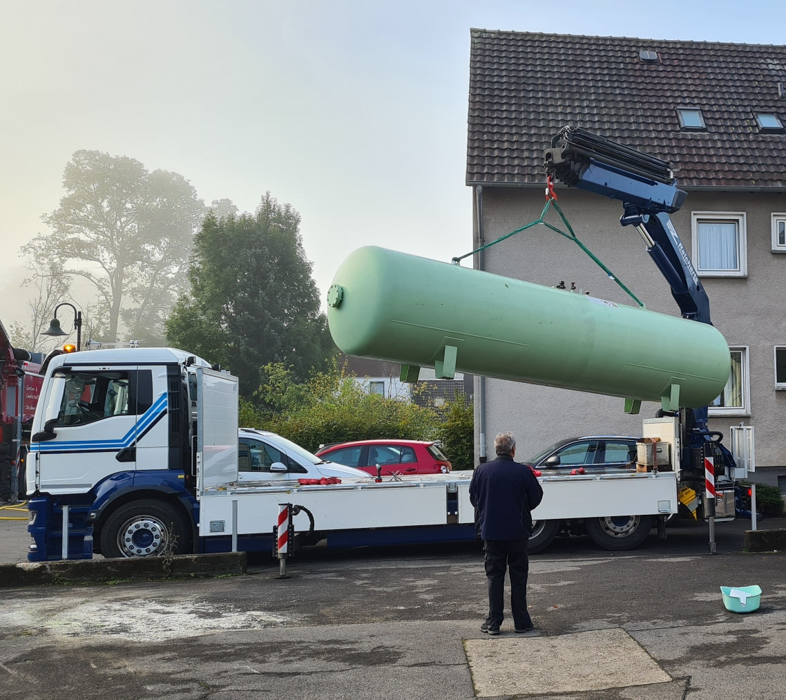 Flüssiggastank für Privat und Gewerbe