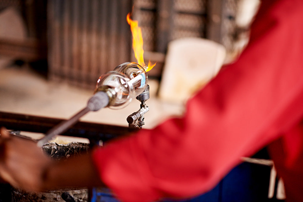 Gasbrenner mit Propangas der optimale Energieträger zum Brennen von Glas