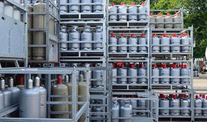 Das Propangas Lager für die Bewegung von Großen mengen Propangas für Gewerbe, Industrie und Vertriebspartnern
