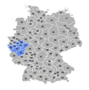 Reicherts Flüssiggas Standorte in Deutschland