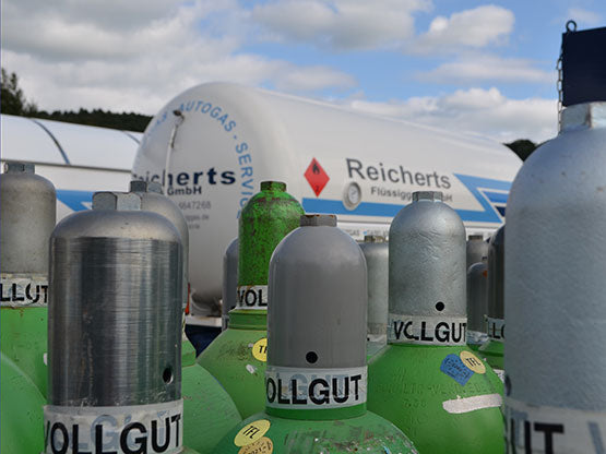 Reicherts Gasflaschen Lager