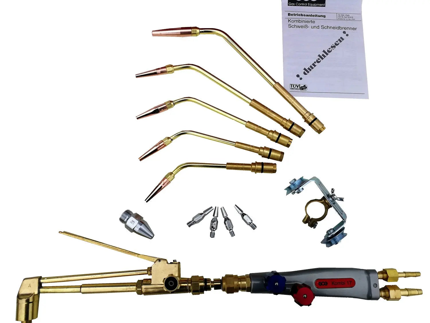 GCE Schweiß und Schneidgarnitur Koffer Reicherts Flüssiggas