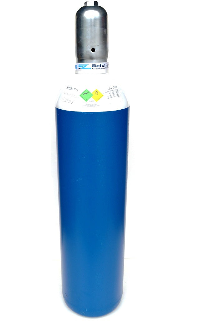 Sauerstoff 20 Liter gefüllt