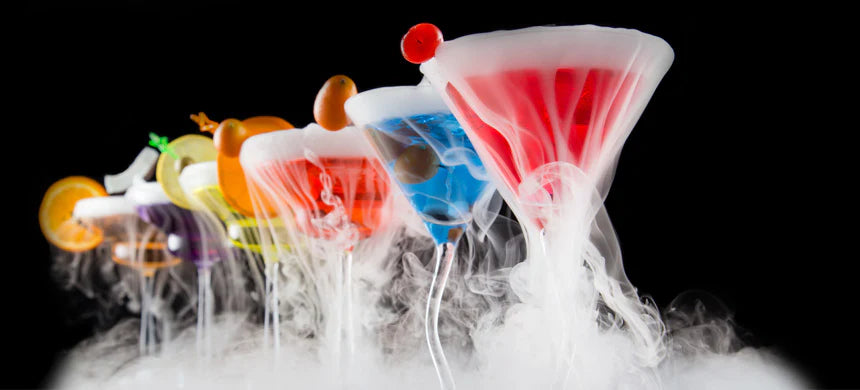 Trockeneis für Getränke