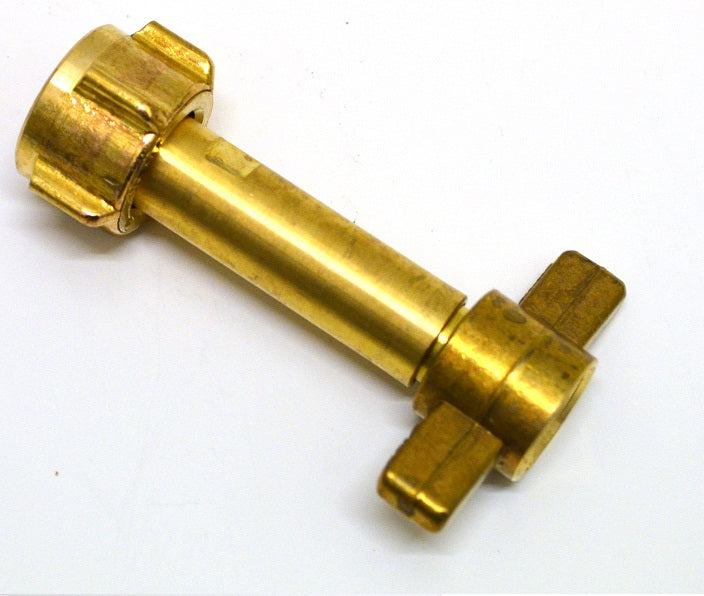 Gas Umfüllstutzen mit Flügelmutter