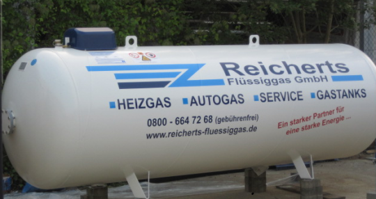 Angebot für einen Flüssiggasbehälter Oberirdisch - 4850 Liter 2,1 to 
